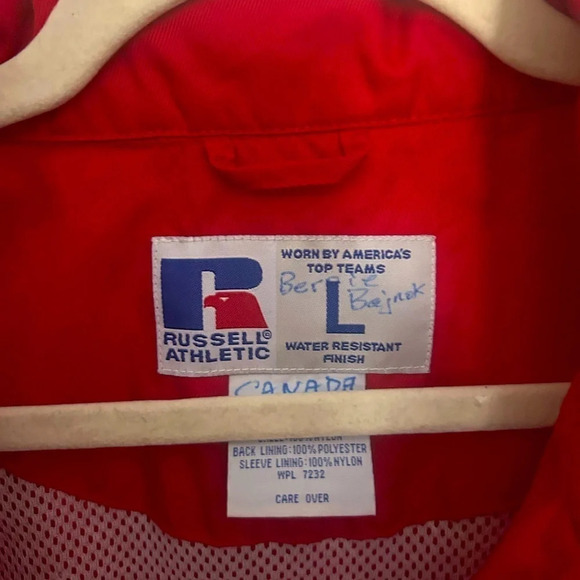 Men’s  vintage Russell Athletics size L little league World Series official coat - Picture 7 of 9